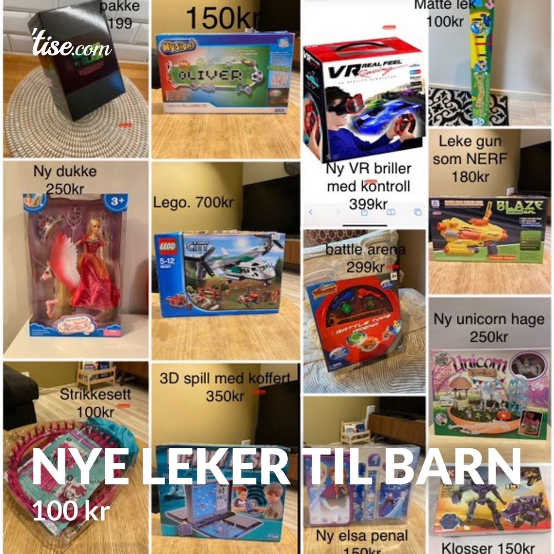 Nye leker til barn