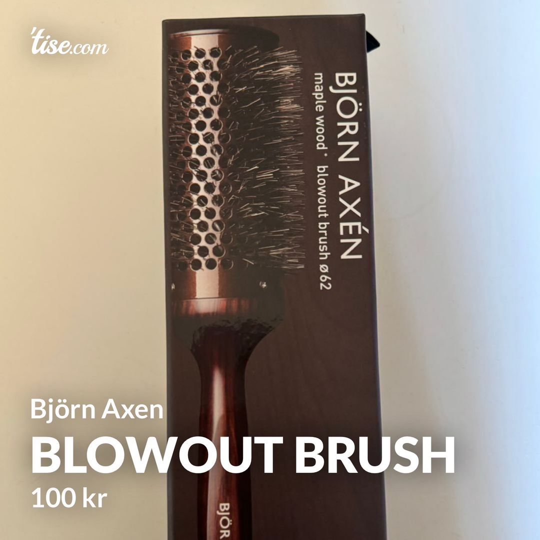 Blowout brush