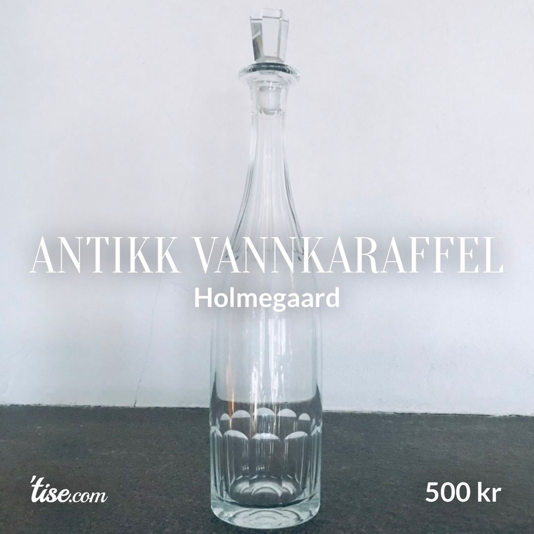 Antikk vannkaraffel