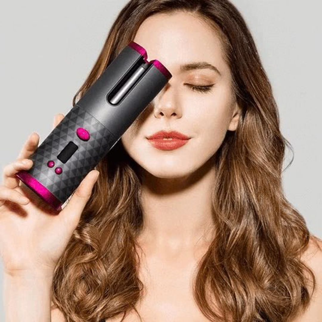 Wireless curler