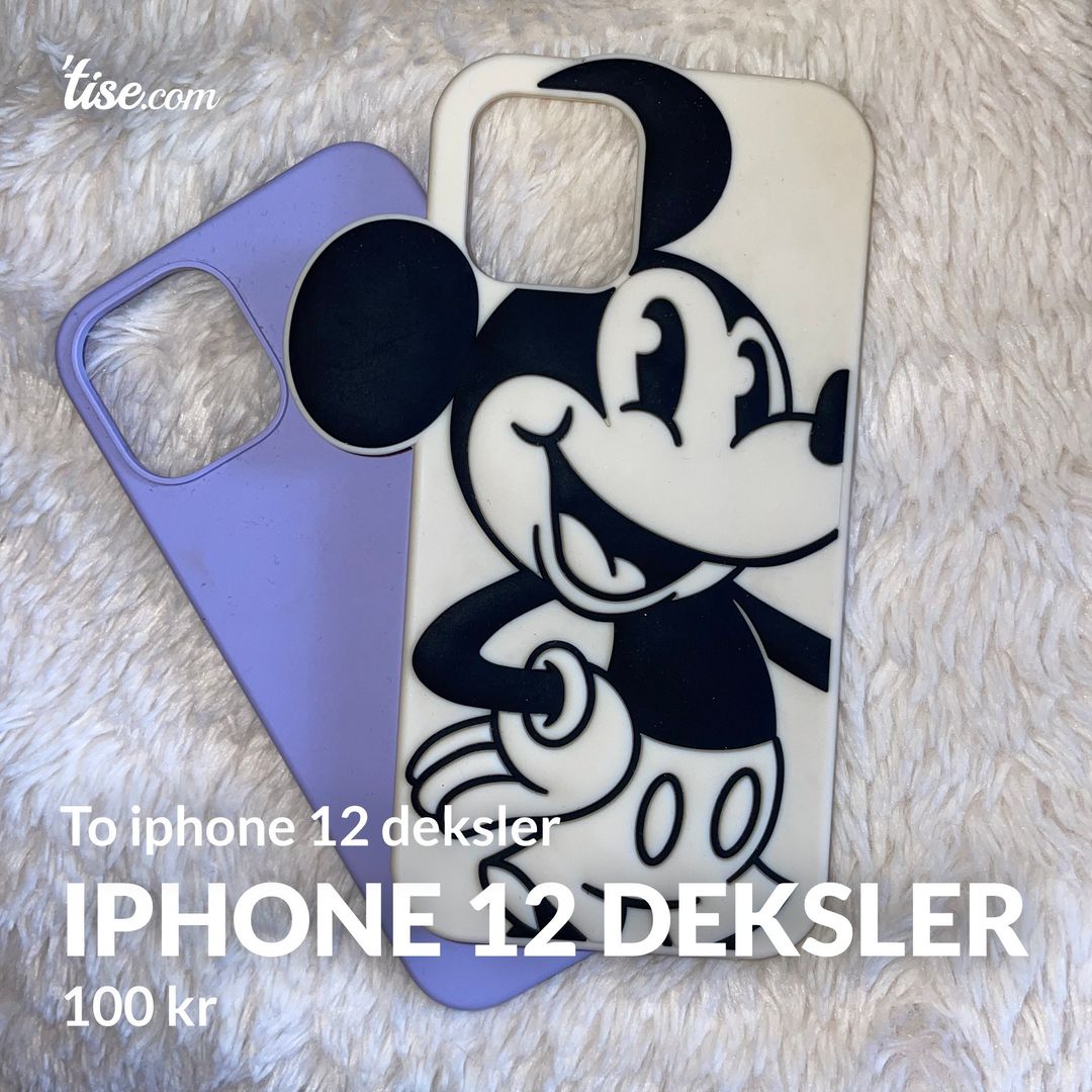 Iphone 12 deksler