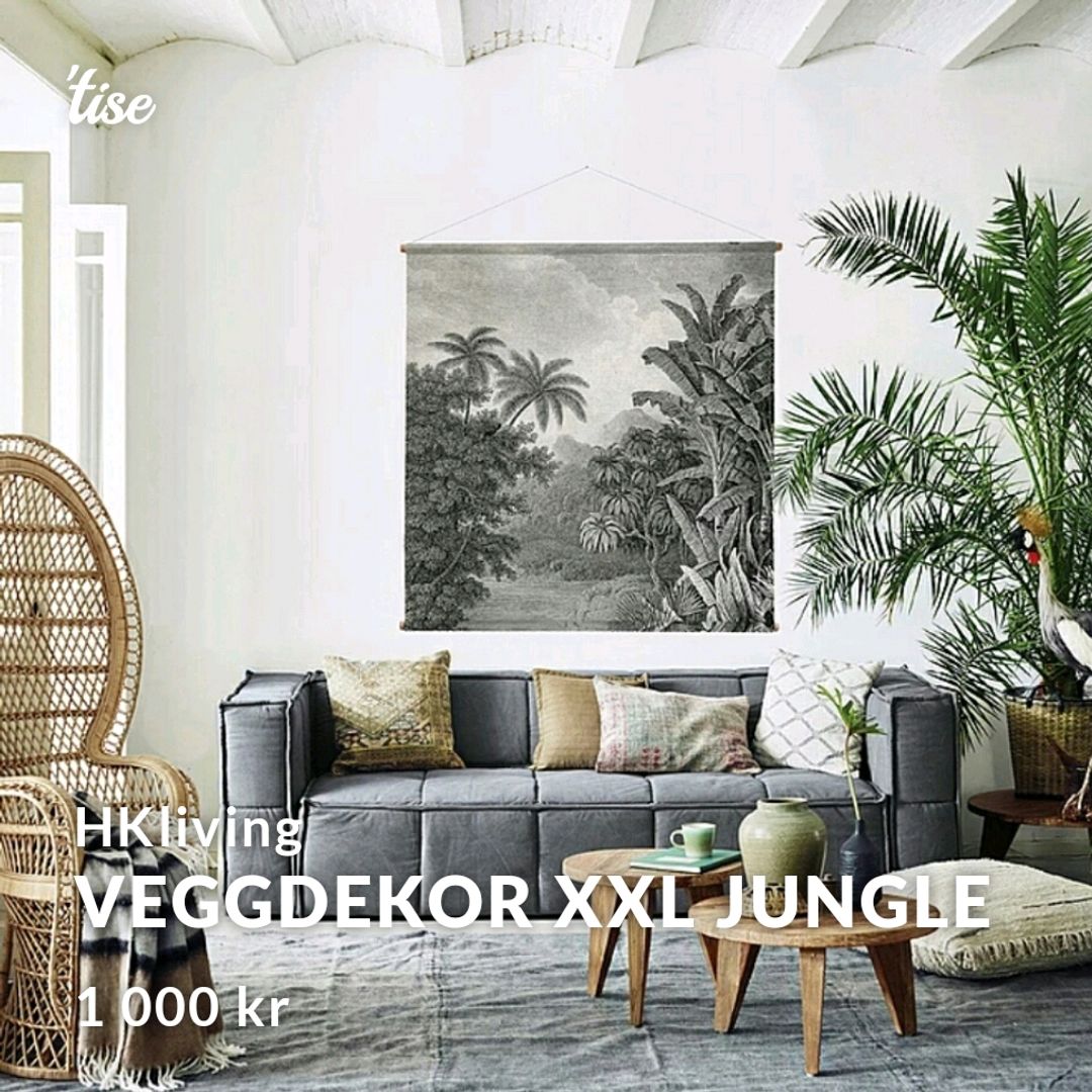 Veggdekor XXL jungle