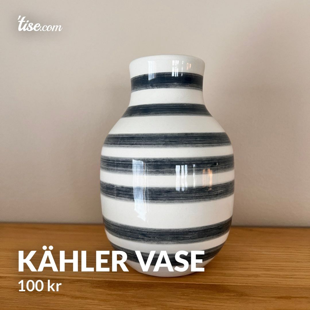 Kähler vase