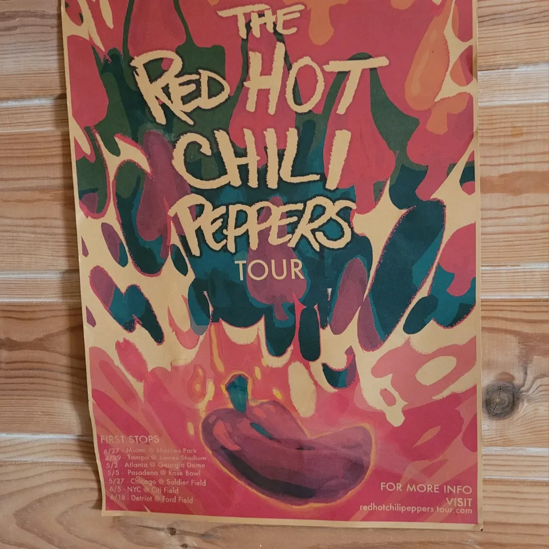 RHCP Plakat