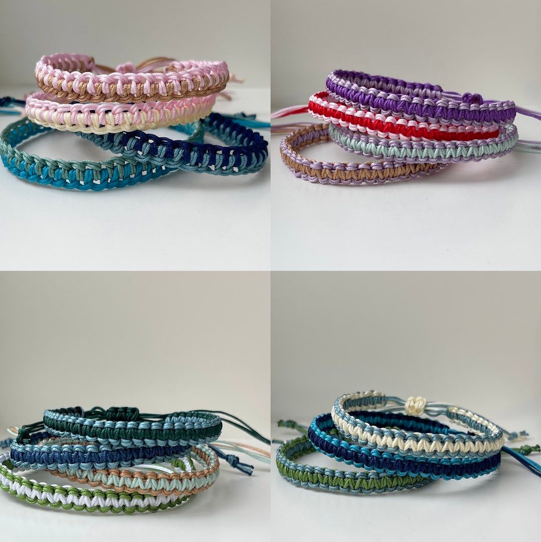 Macrame armbånd