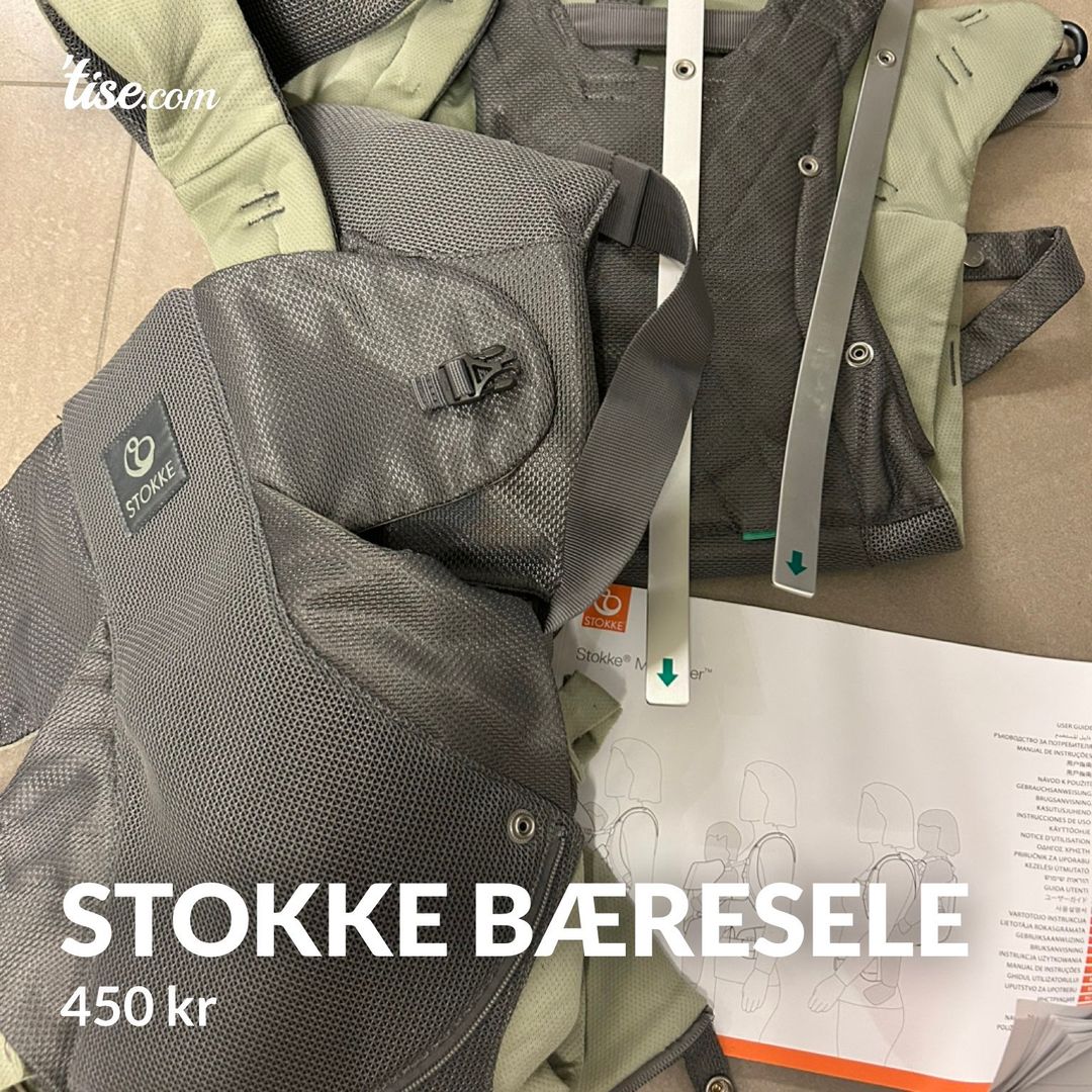 Stokke bæresele