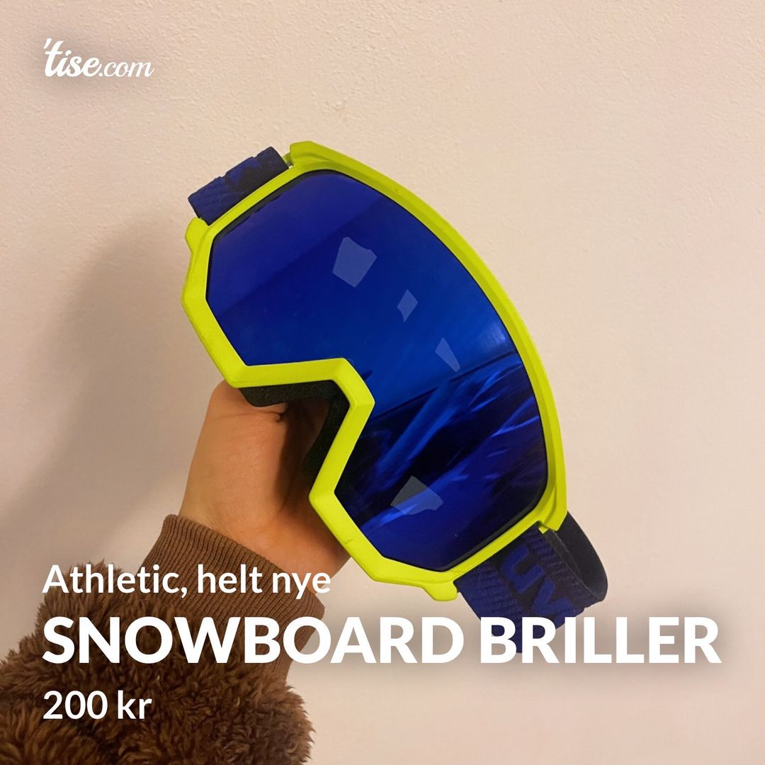 Snowboard briller