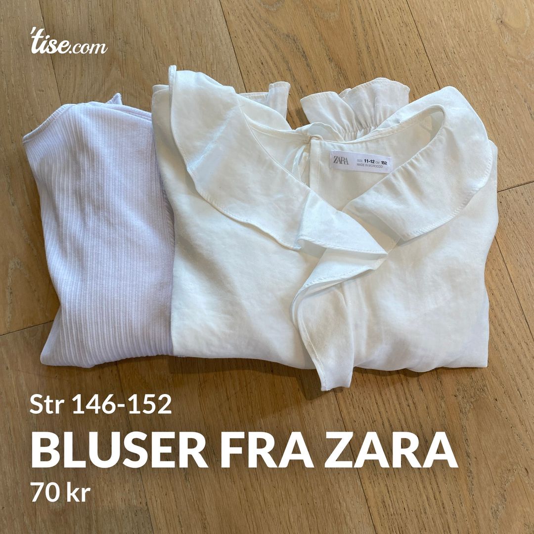 Bluser fra zara