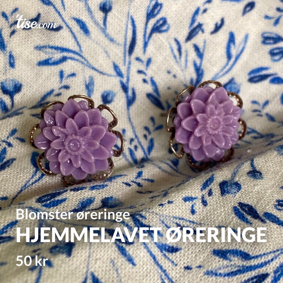 Hjemmelavet øreringe