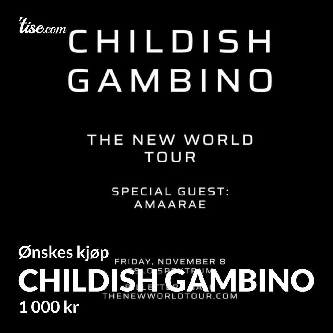 Childish Gambino