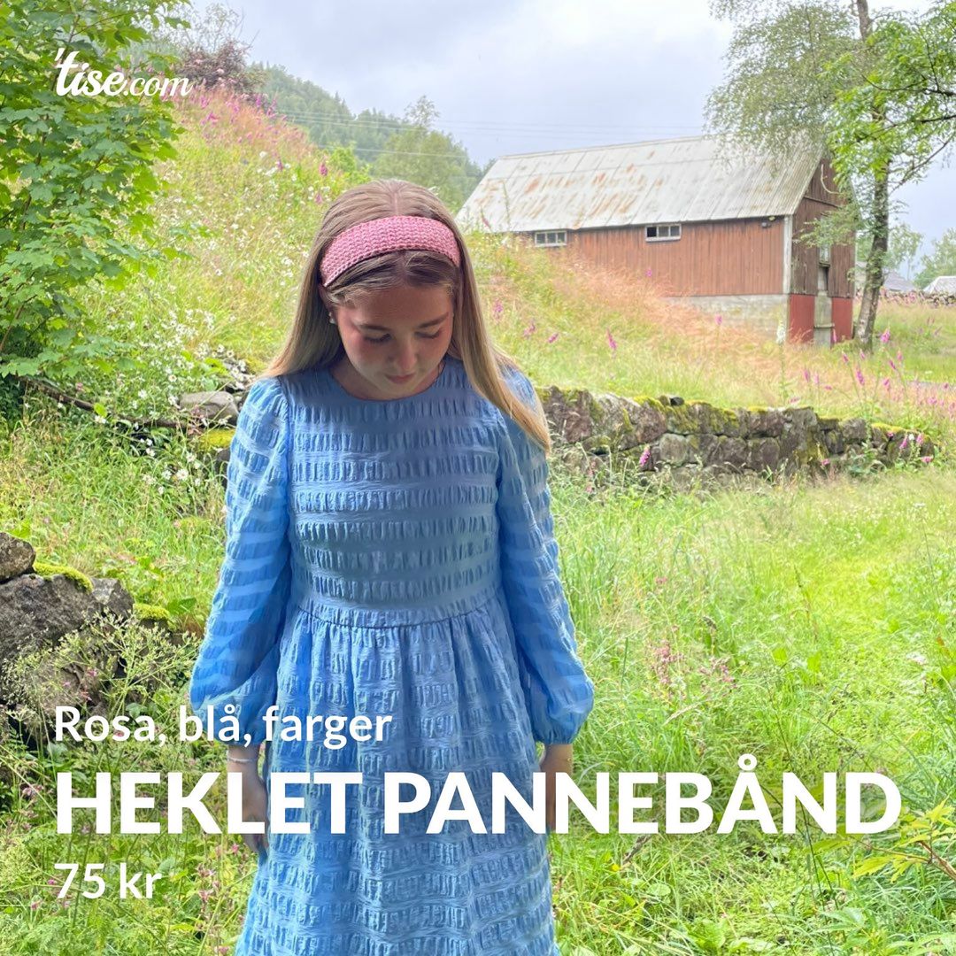 Heklet pannebånd