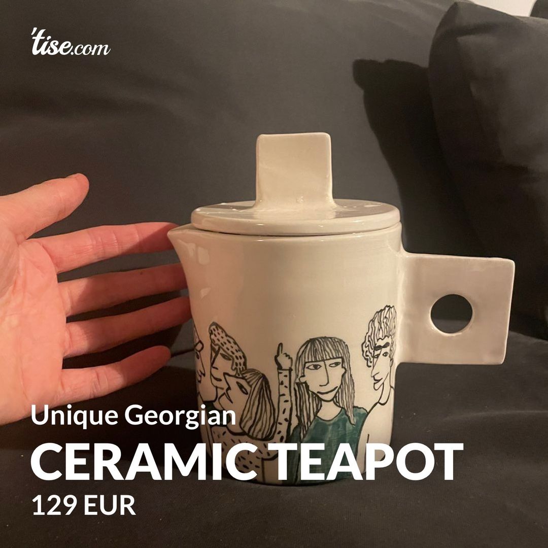 Ceramic teapot