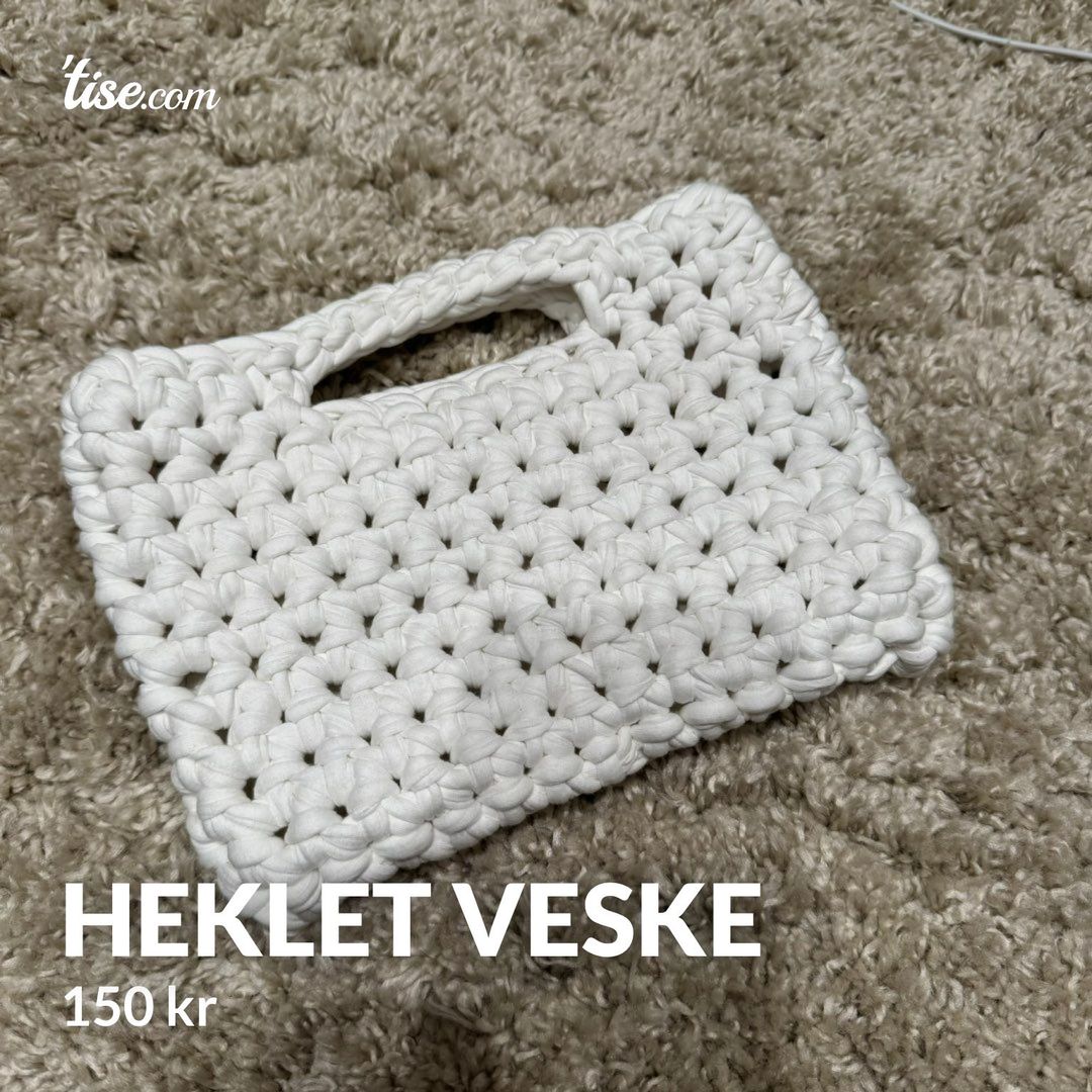 Heklet veske