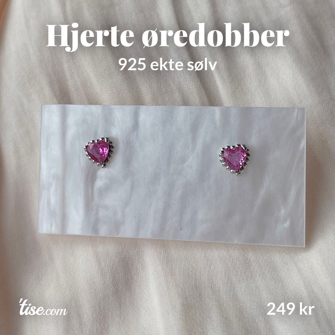 Hjerte øredobber