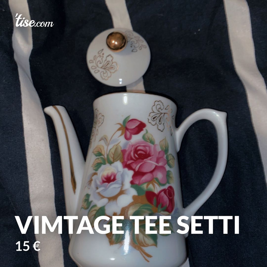 vimtage tee setti