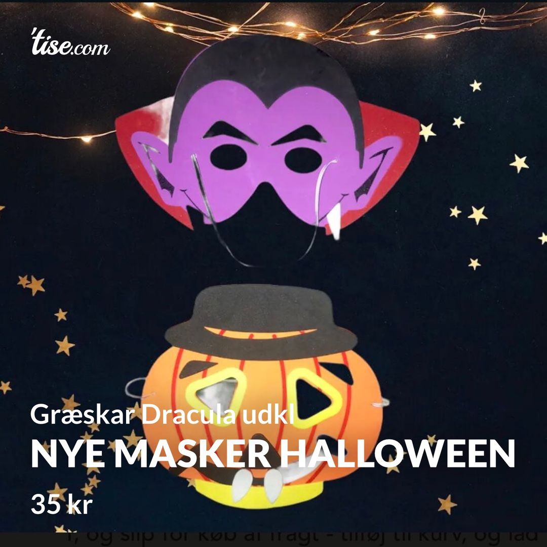 Nye masker Halloween