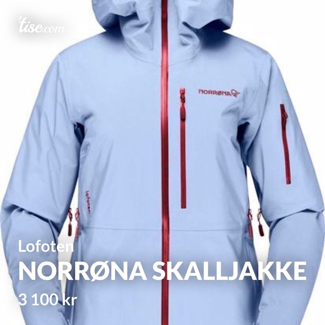 Norrøna skalljakke