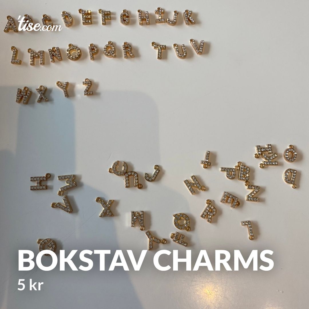 Bokstav charms