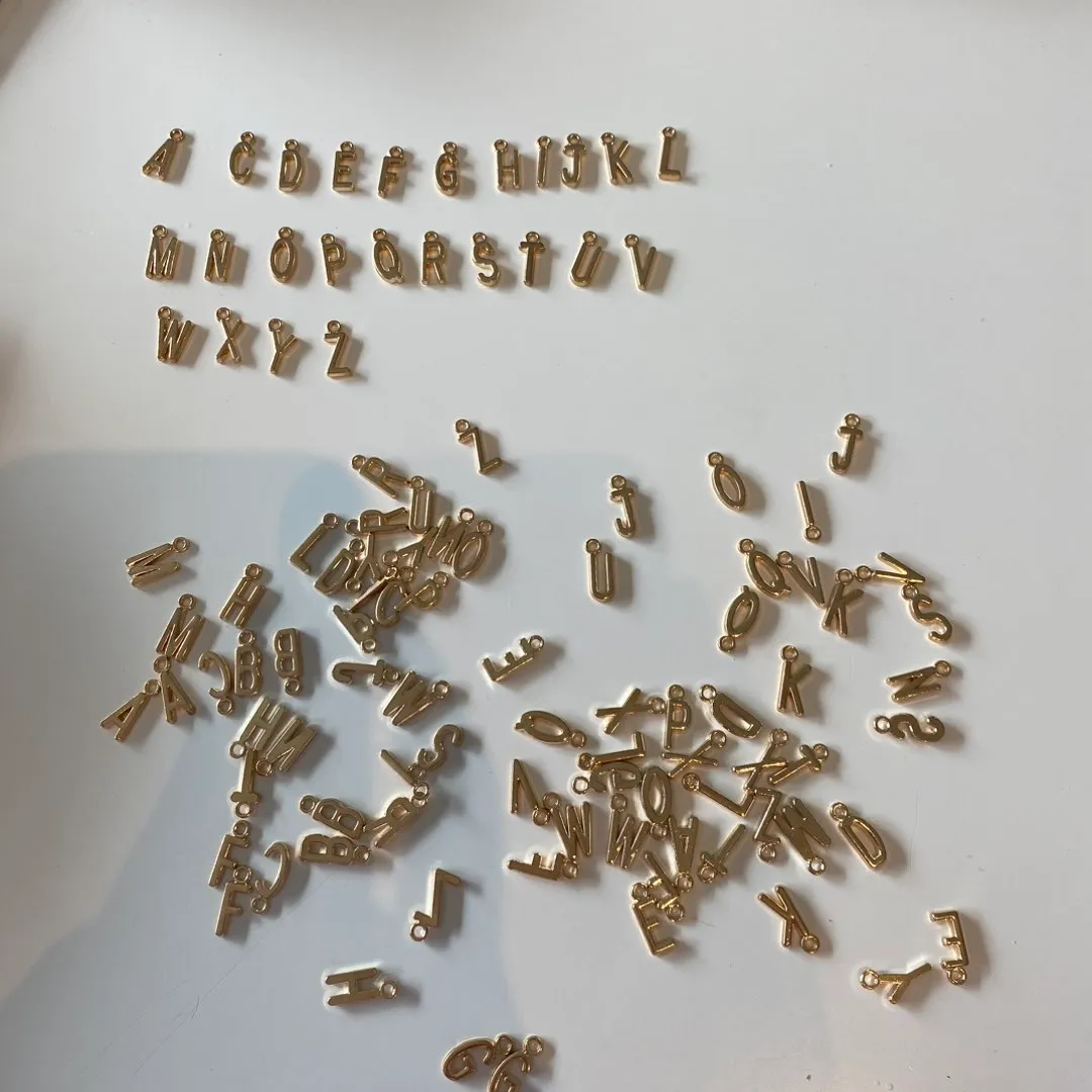 Bokstav charms