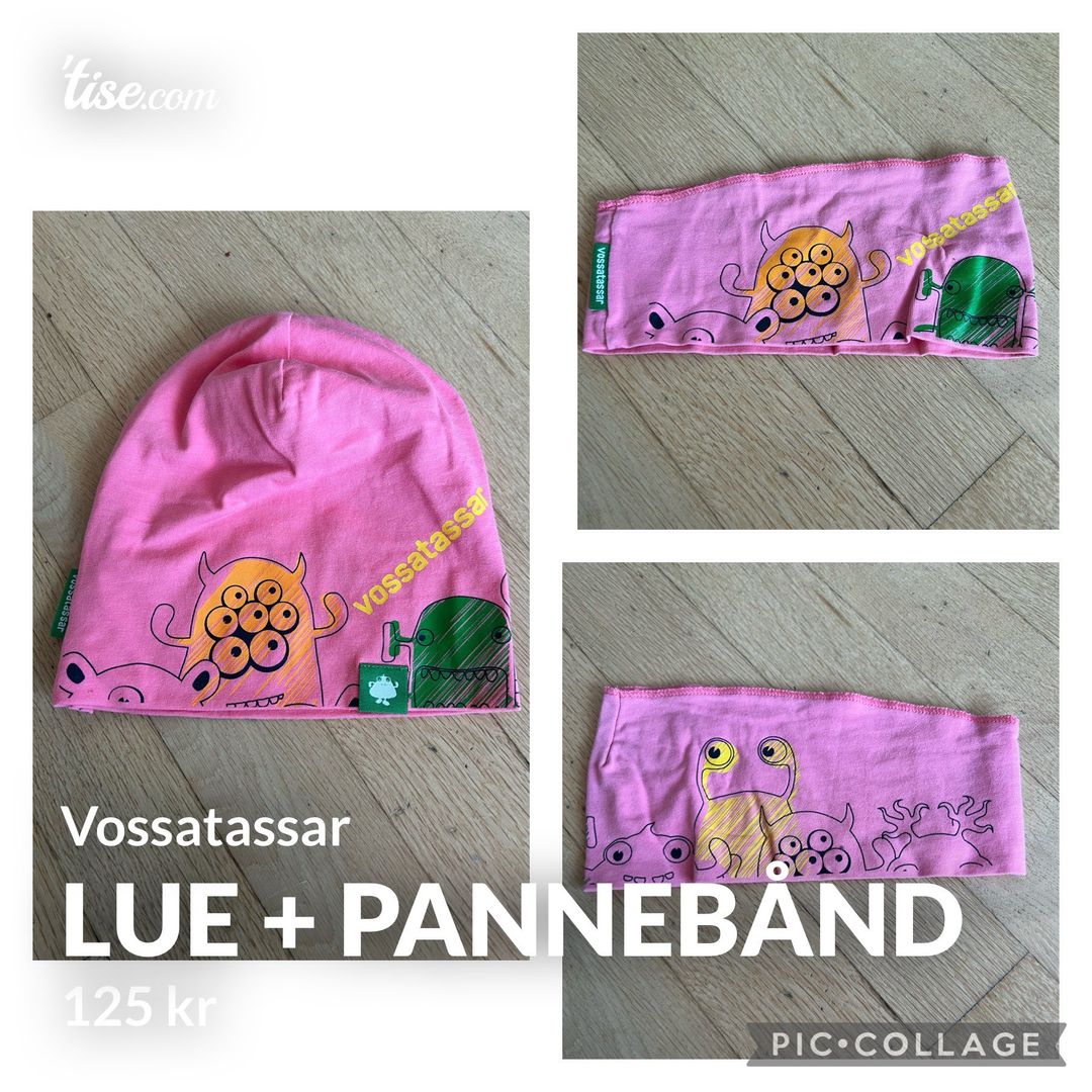 Lue + pannebånd