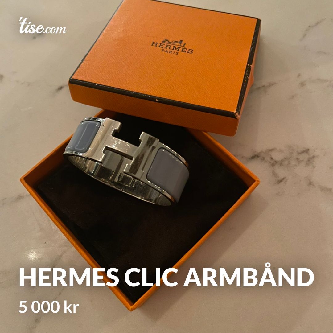 Hermes CLIC armbånd