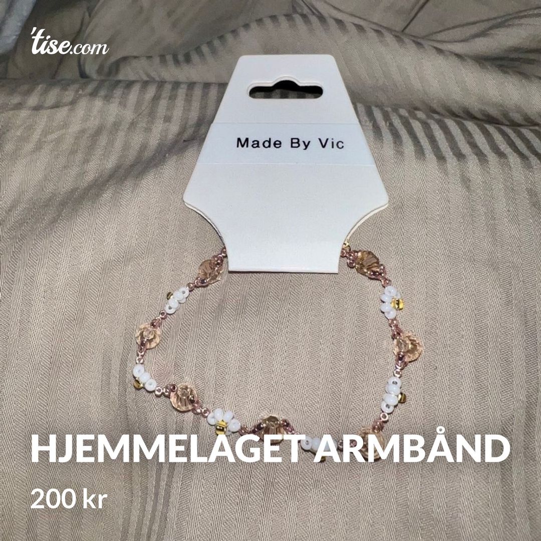 Hjemmelaget armbånd