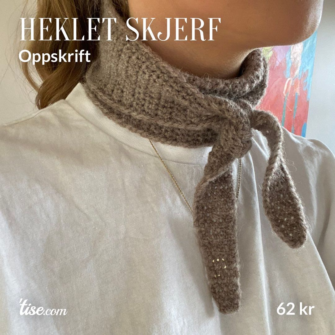 Heklet skjerf