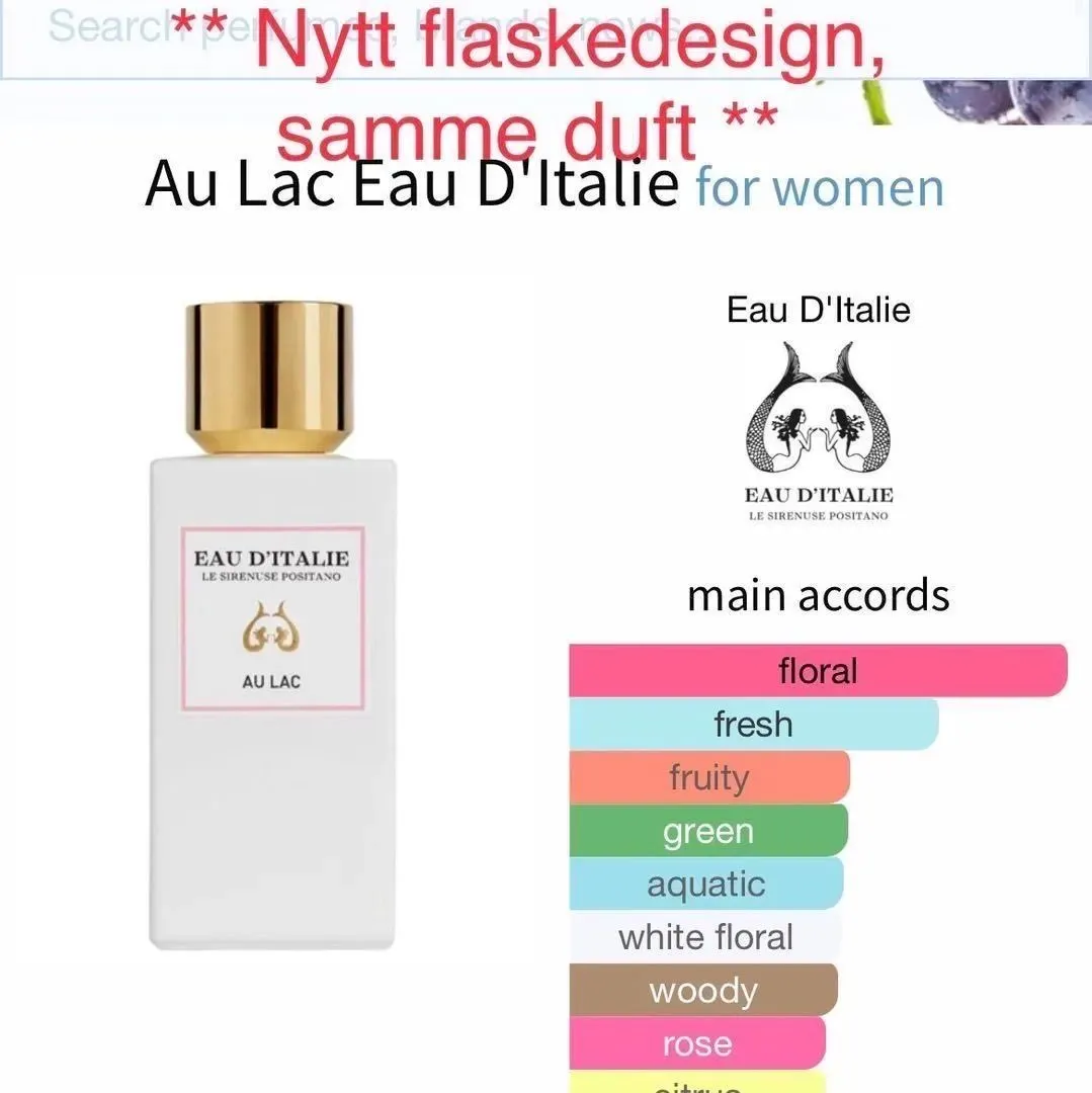 Eau d’Italie Au Lac