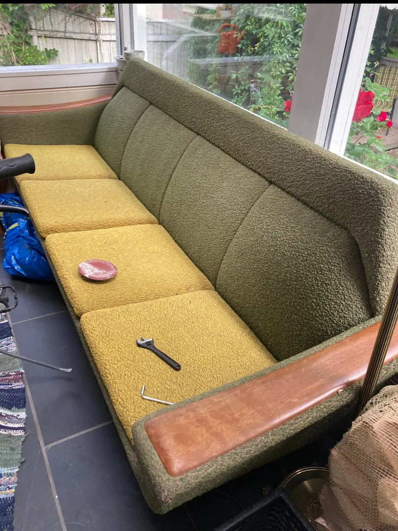 Retro sofa (4-seter)