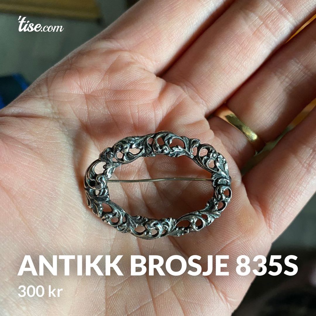 Antikk brosje 835s