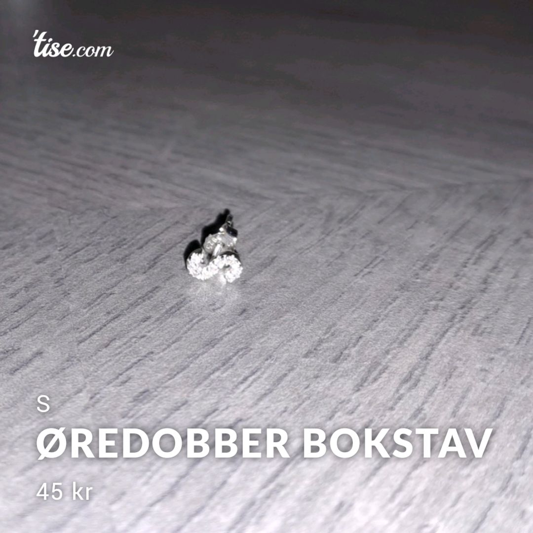 Øredobber Bokstav