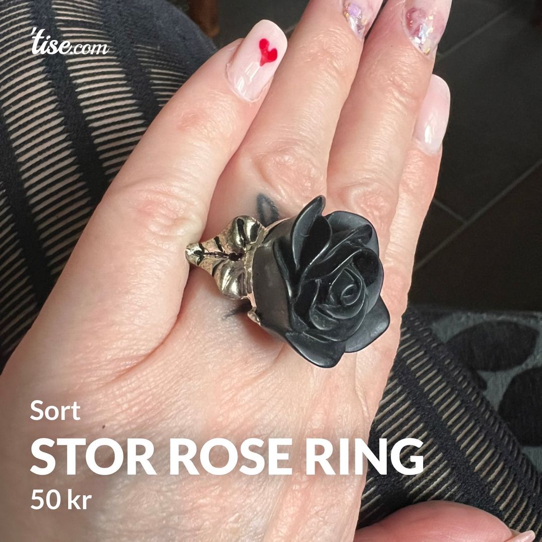 Stor Rose ring