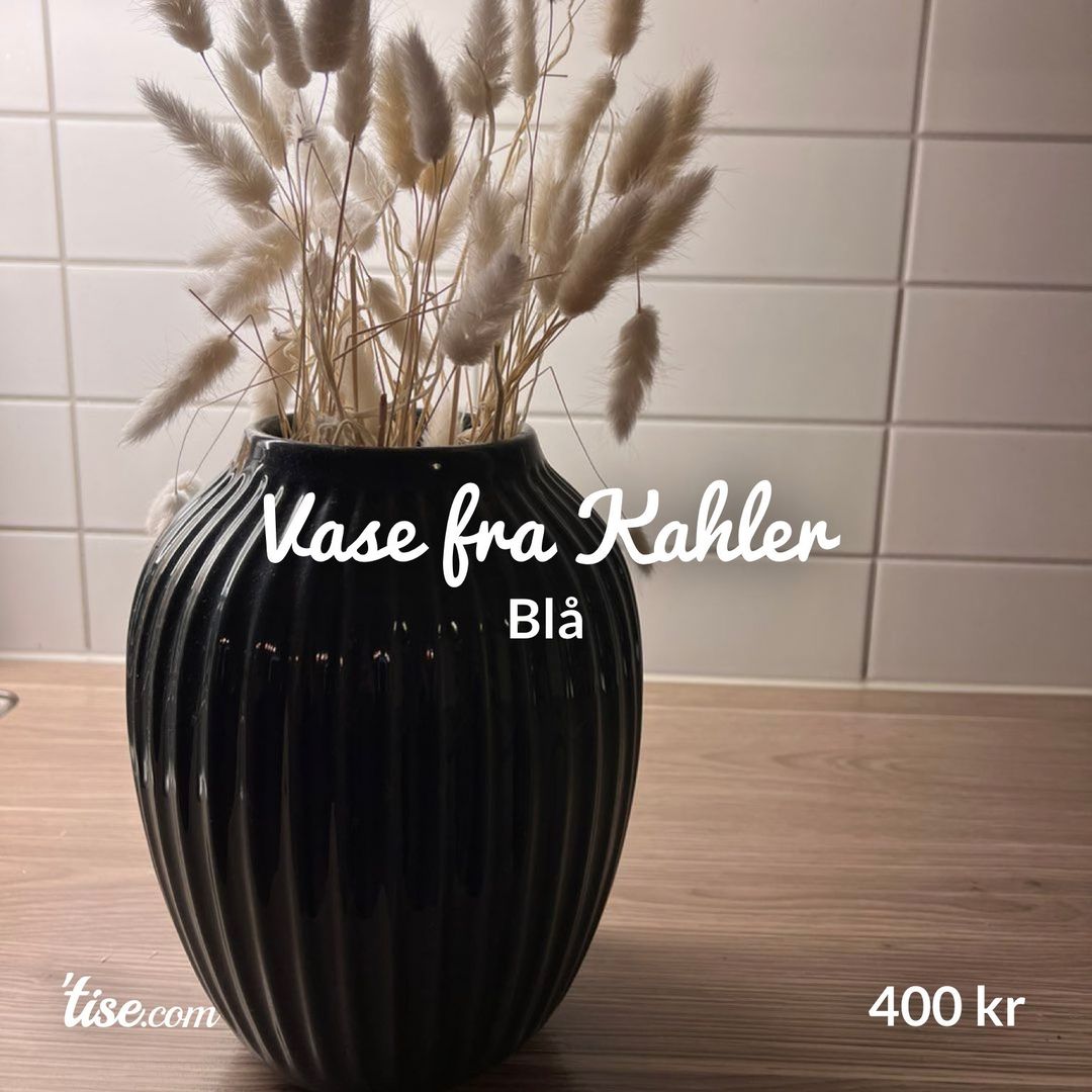 Vase fra Kahler