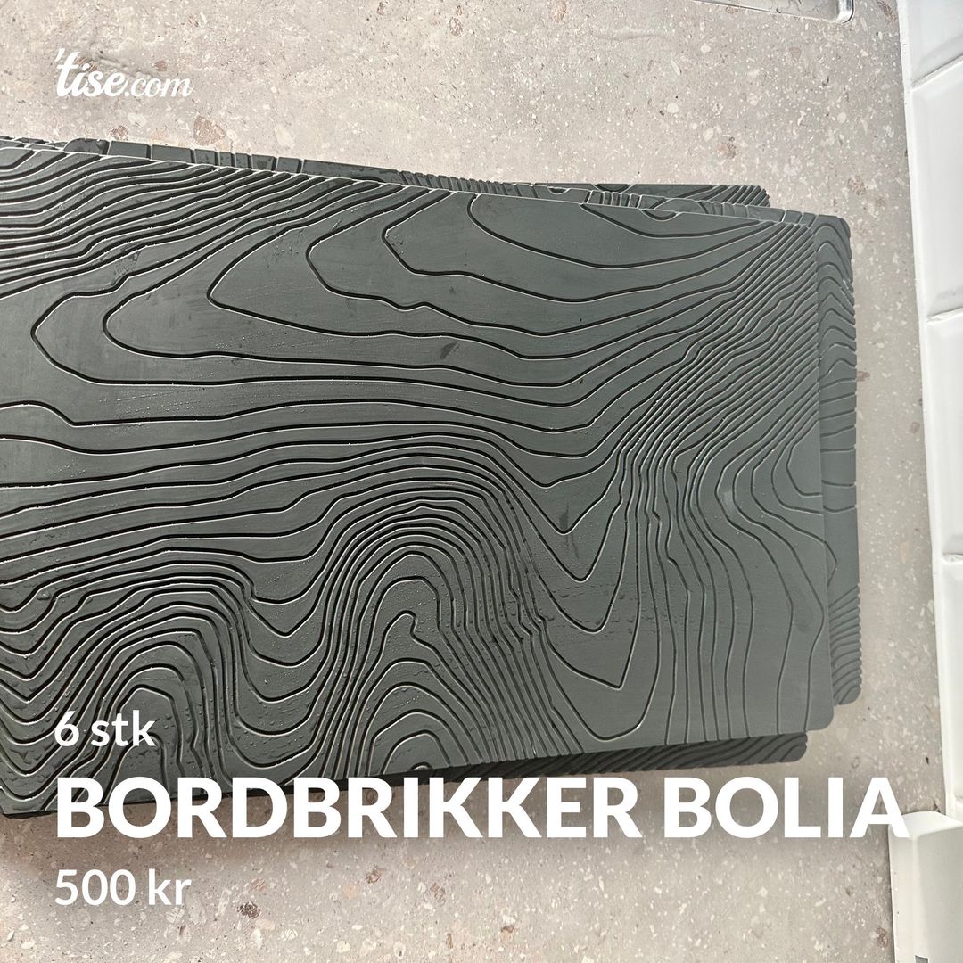 Bordbrikker Bolia