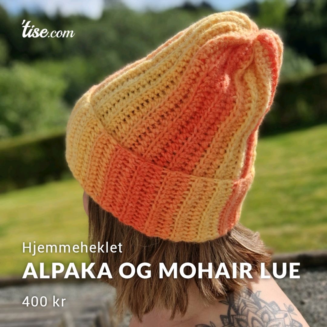 Alpaka Og Mohair Lue