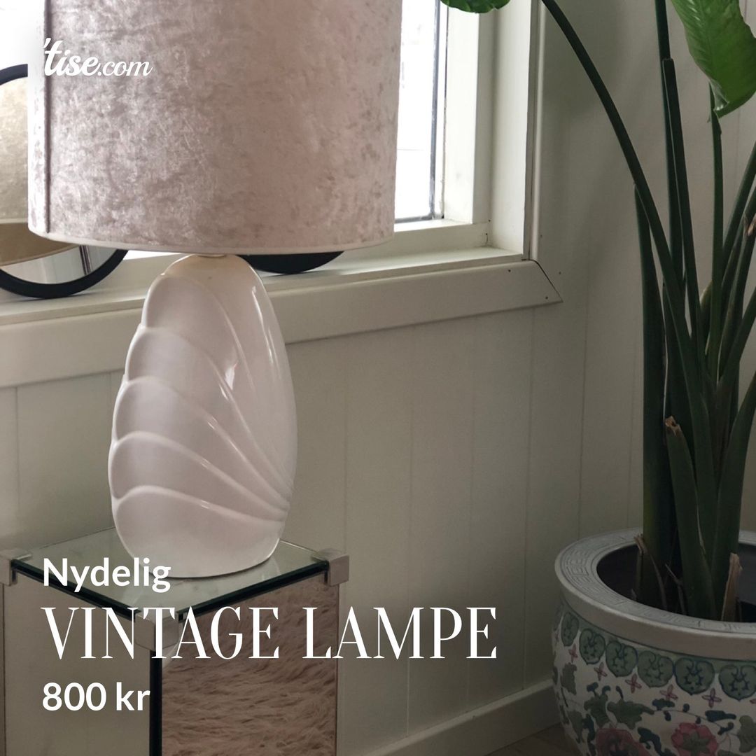 Vintage lampe