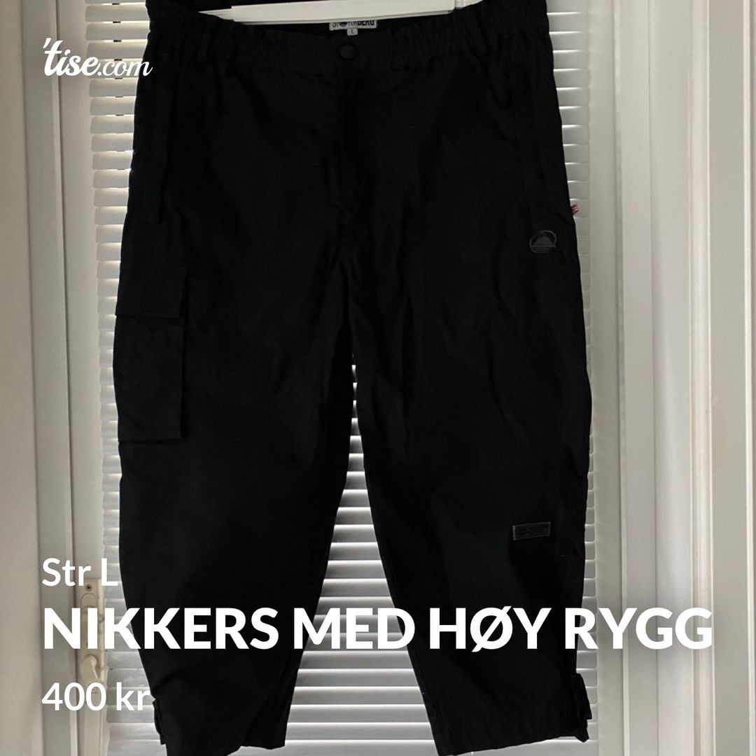 Nikkers med høy rygg