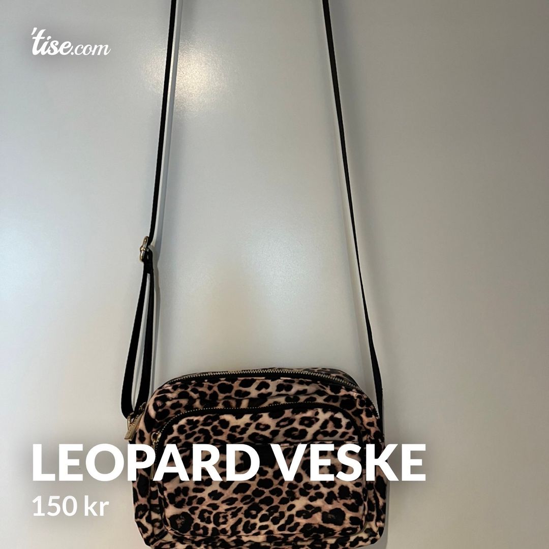 Leopard veske