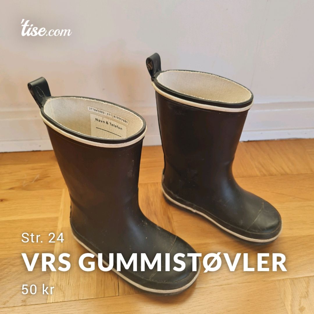 VRS Gummistøvler