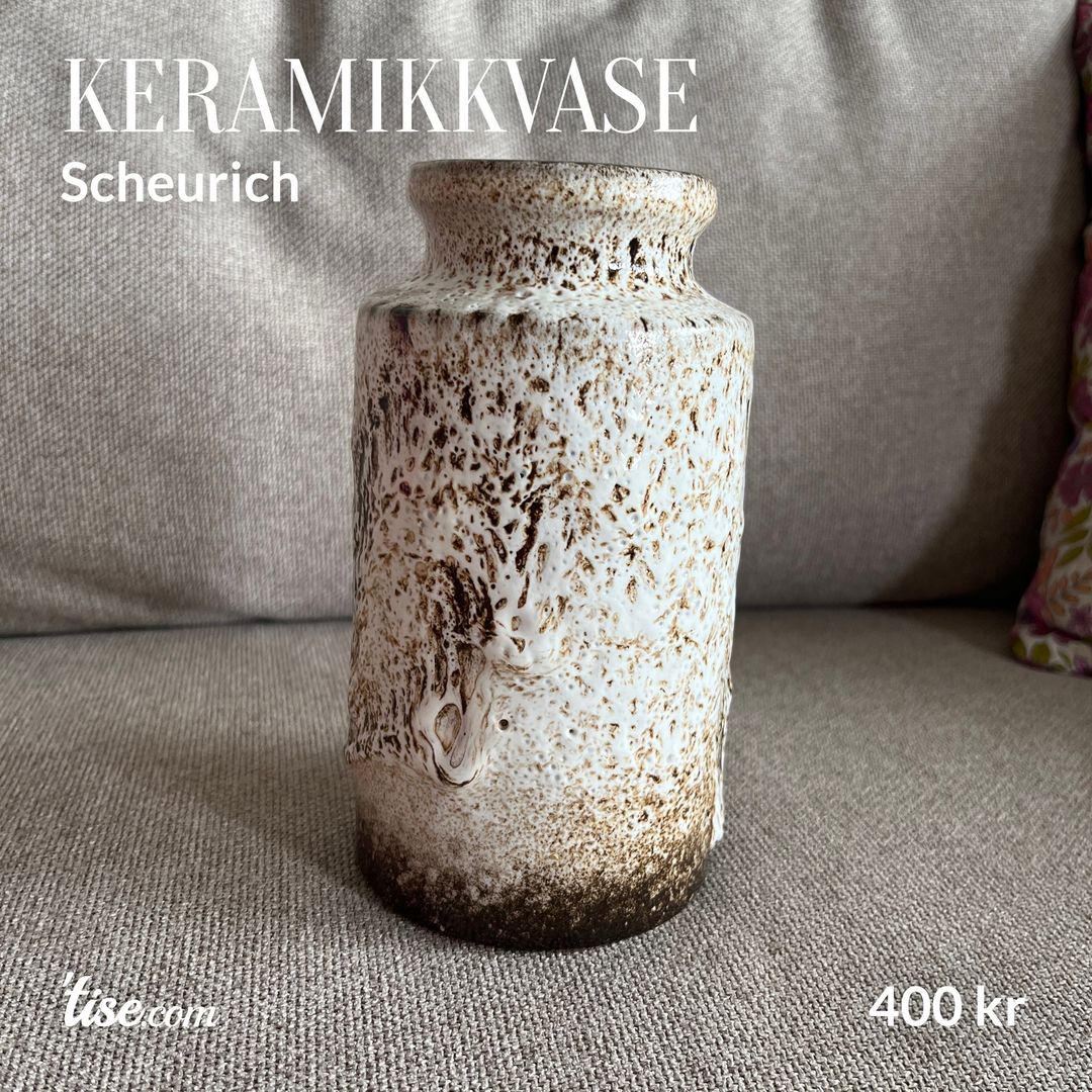 Keramikkvase