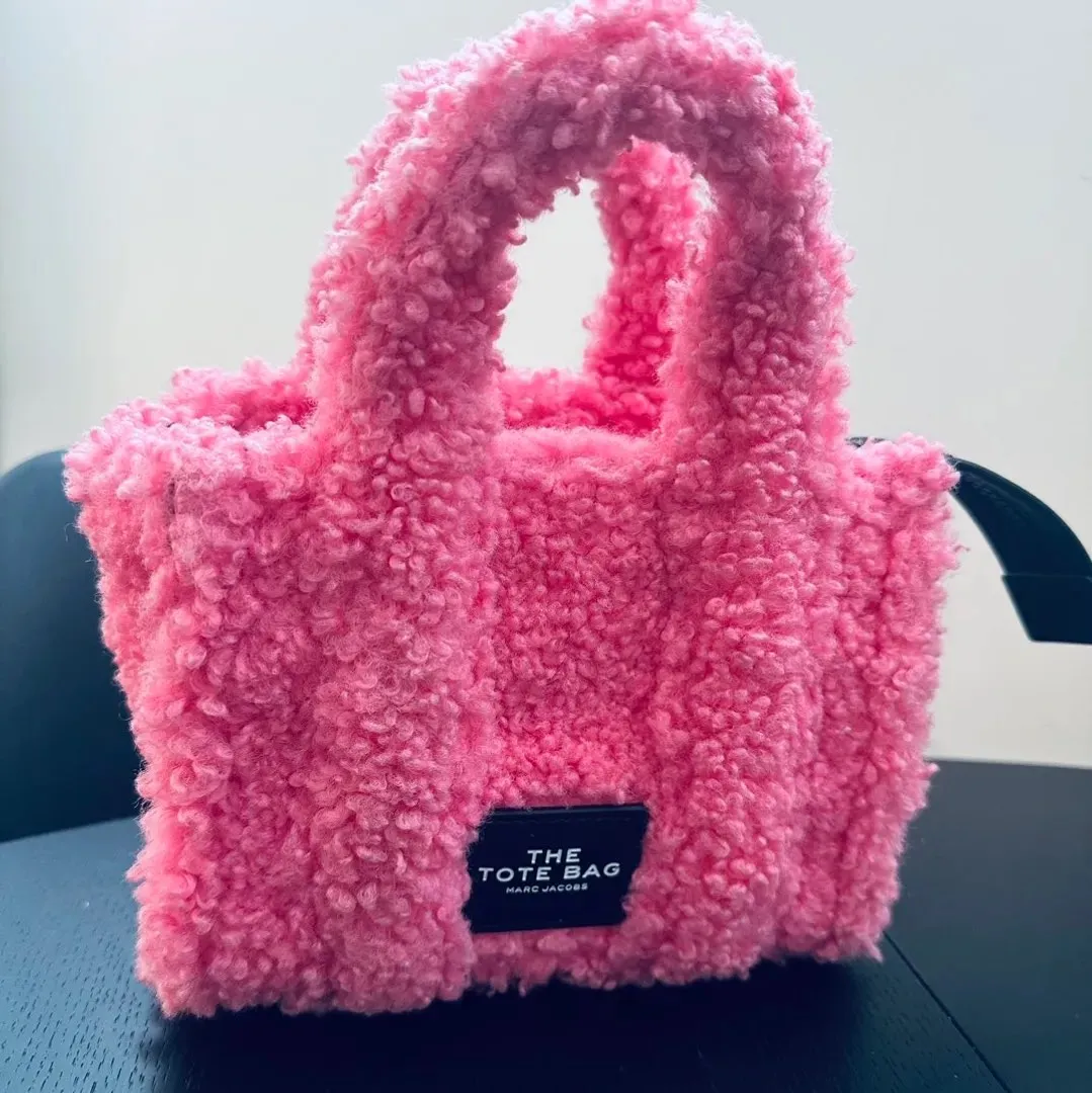 Mini teddy tote bag