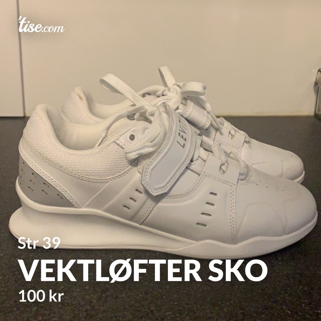 Vektløfter sko