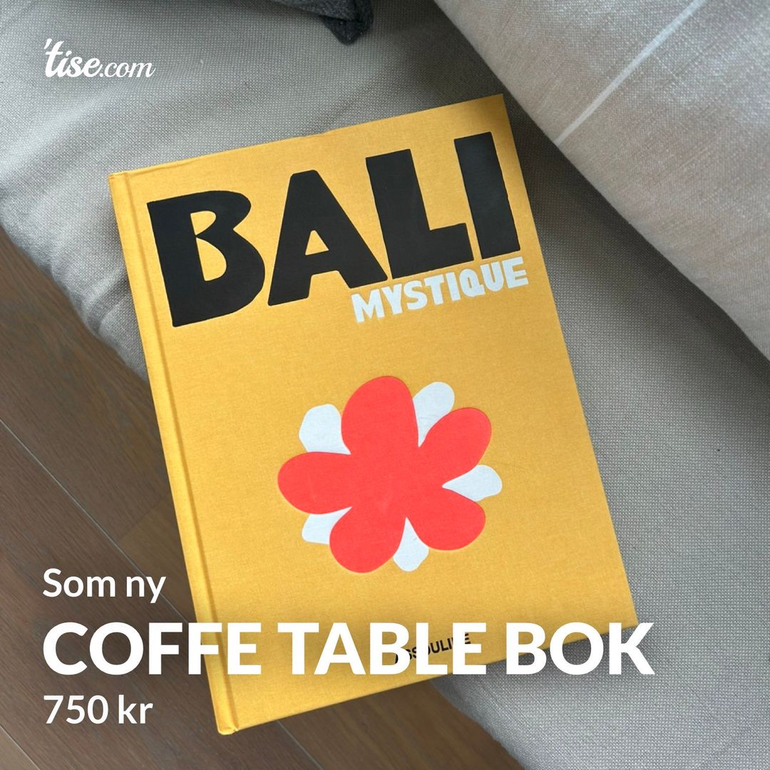 Coffe table bok