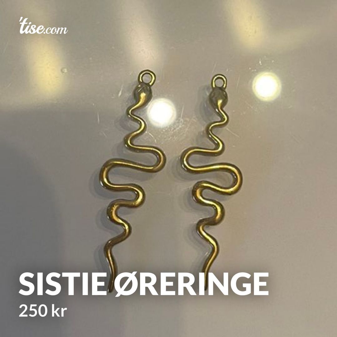 Sistie øreringe