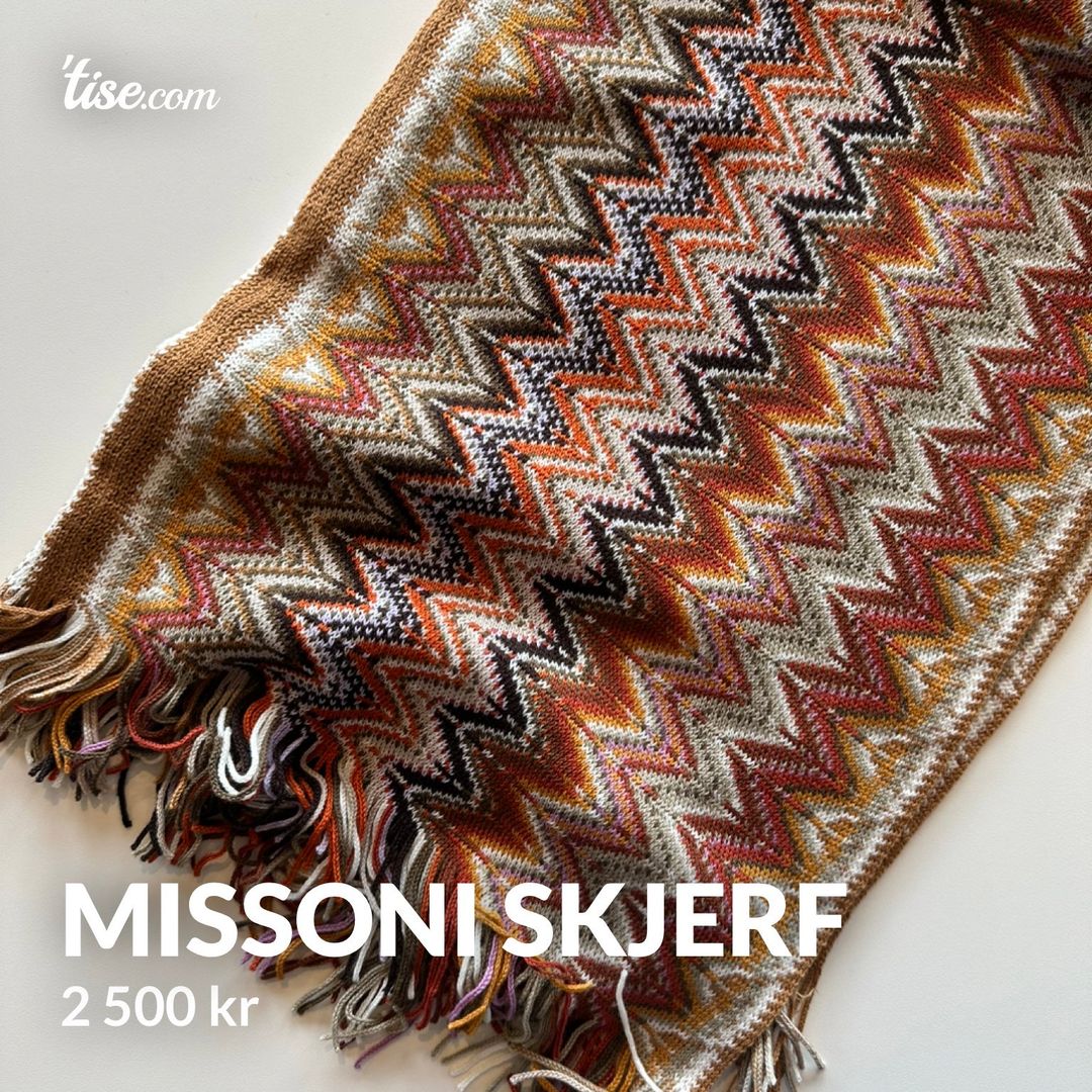 Missoni skjerf