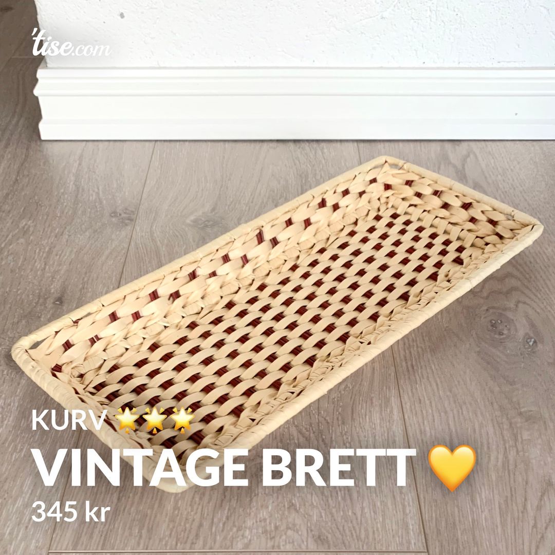 Vintage brett 💛