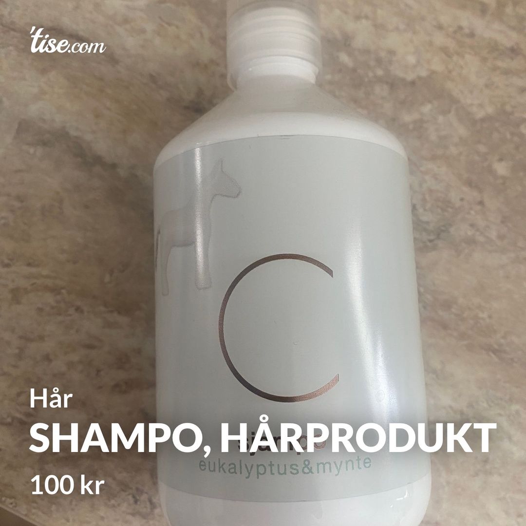 Shampo hårprodukt