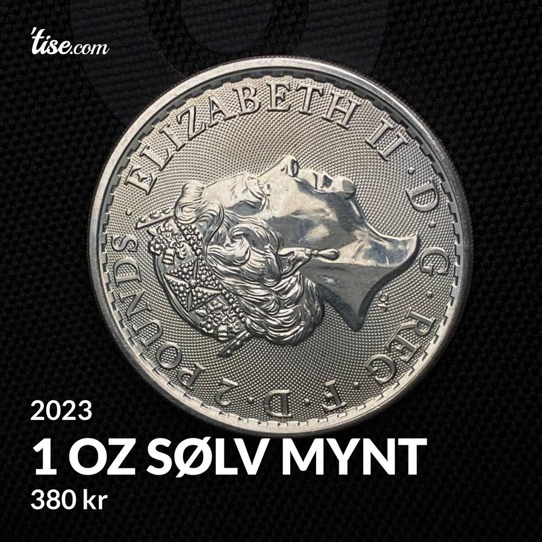 1 oz sølv mynt