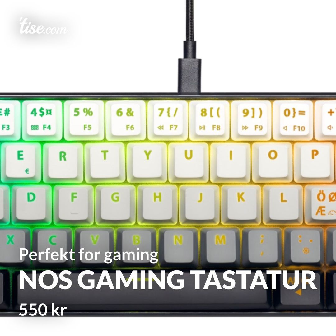 NoS gaming tastatur