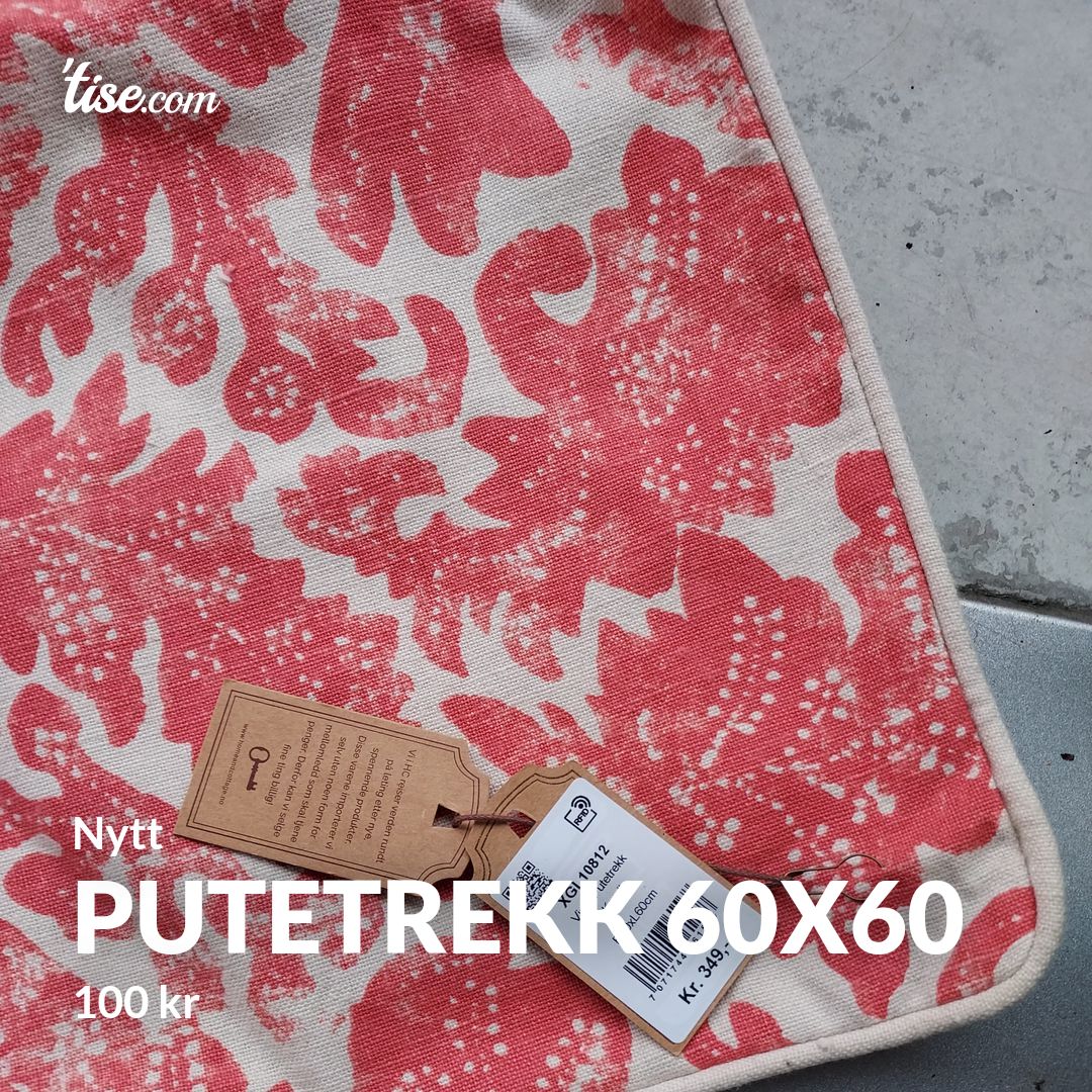 Putetrekk 60x60